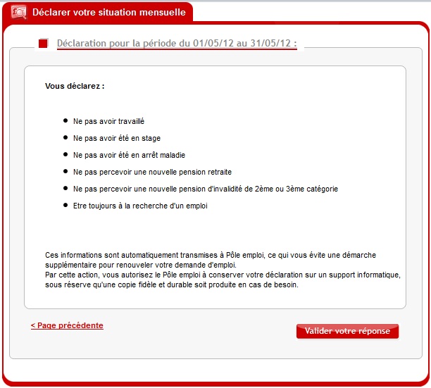 comment avoir un justificatif d inscription a pole emploi