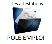 les différentes attestations pole emploi sur pole-emploi.fr