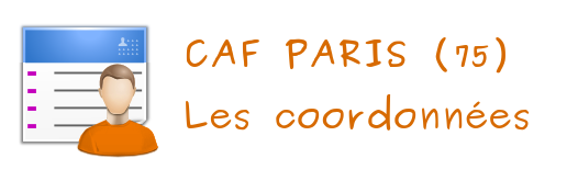contact caf paris