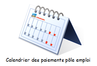 calendrier de paiement pôle emploi