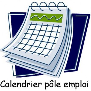 calendrier pole emploi