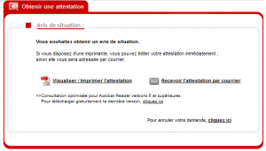 recevoir par courier