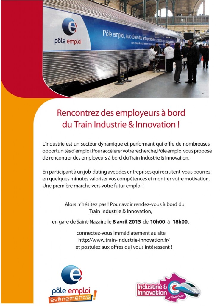 Invitation Train de l'Industrie et de l'Innovation