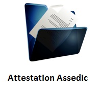 attestation assedic pole emploi